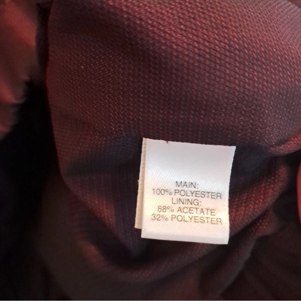 Burgundy Ruffle Jacket - Picture 7 of 11